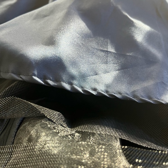 Teri Jon Dark Sapphire Lace Long Sleeve Prom Gown - Picture 6 of 6